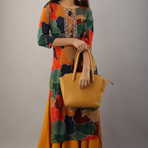 Straight-Women's-Kurta-with-Divider-Palazzo-Set