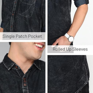 Men's-Solid-Slim-Fit-Shirt
