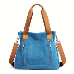 Women-Aesthetic-Tote-Bag-with-Multi-Compartments