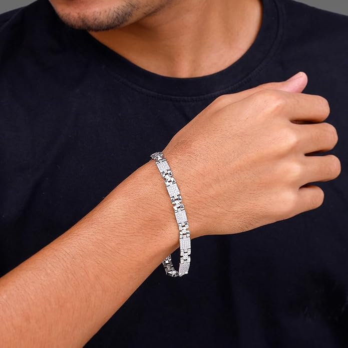 Adjustable-Silver-Courage-Bracelet