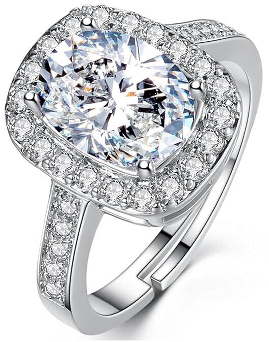 Stylish-Silver-Plated-Solitaire-Crystal-Ring