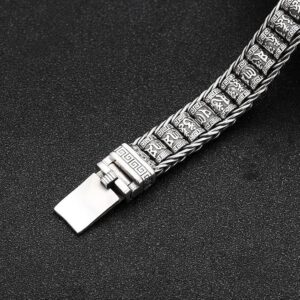 Pure-Alloy-Bracelet-with-Open-Box-Clasps