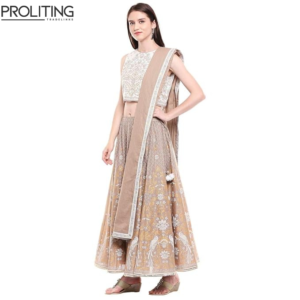 Round-Neck-Floral-Printed-Lehenga-Choli-Set