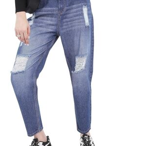 Blue-Relaxed-Fit-Mid-Rise-Jeans-Proliting-Traders
